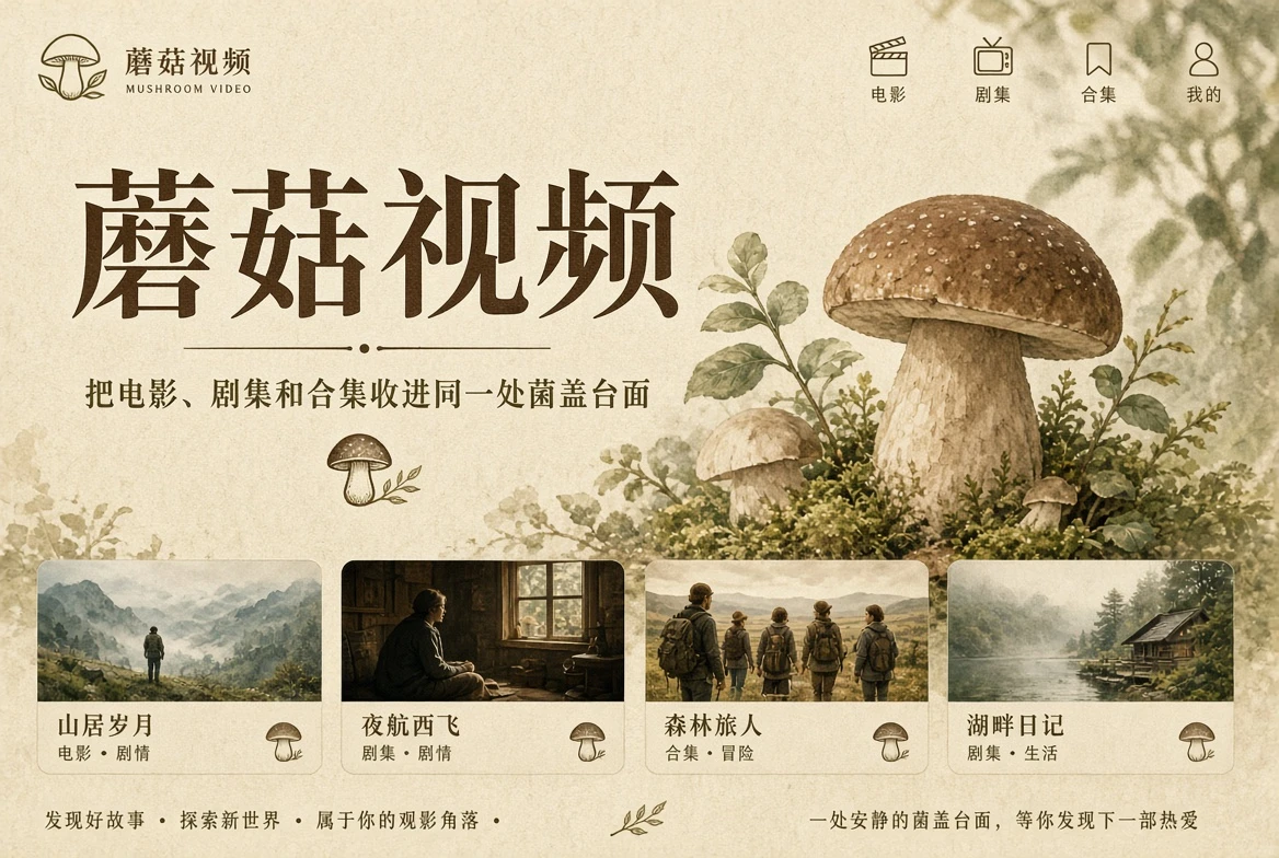 蘑菇视频影视内容导览